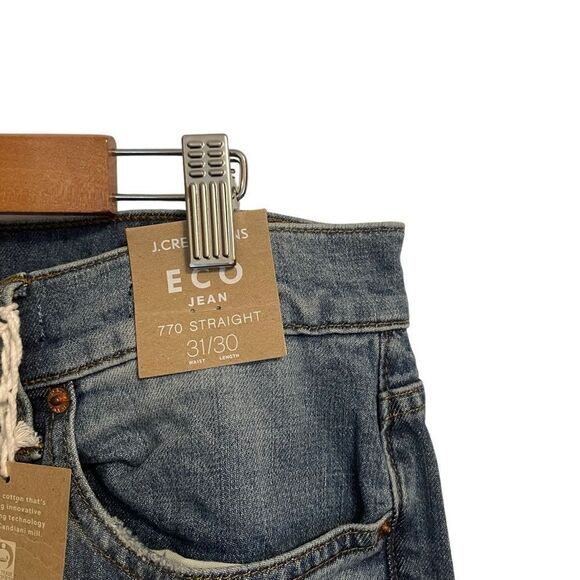 J. Crew ECO Jeans 770 Straight 31/30 NWT - Picture 3 of 8